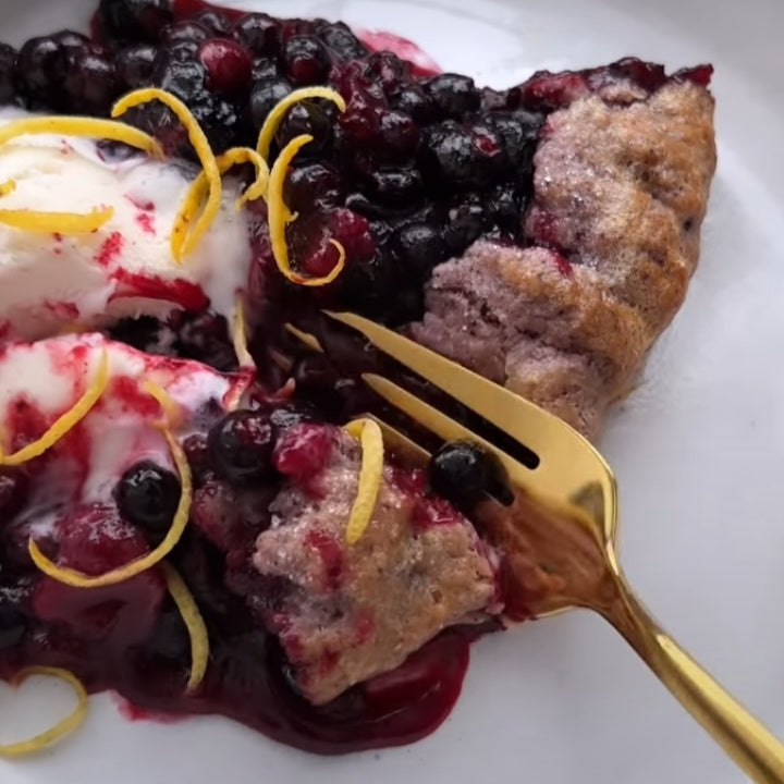 ViBERi Blackcurrant and Lemon Tart